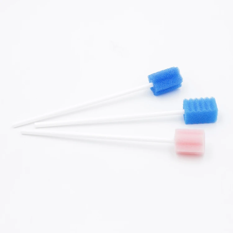 Disposable Medical Patient Mouth Cleaning Sponge Stick Foam Oral Swab
