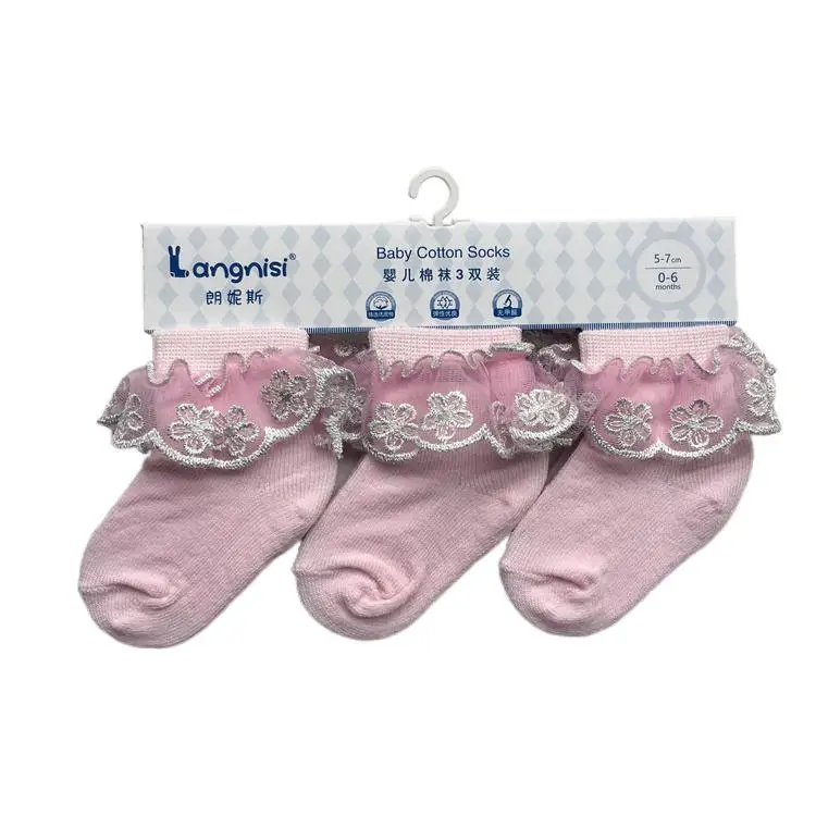 New Summer Candy Colors Retro Dancing Sock Kids Socks With Lace