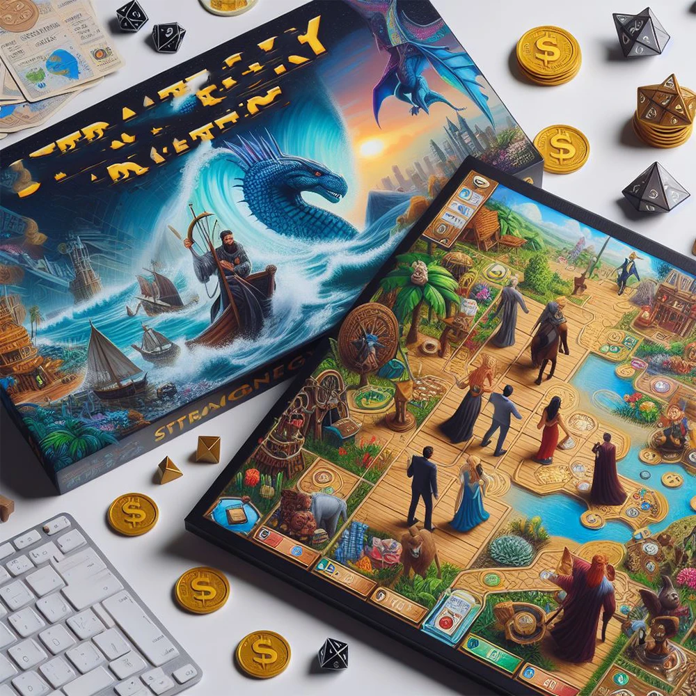 2024  Hot style board games manufacturing custom game unique board game for adult