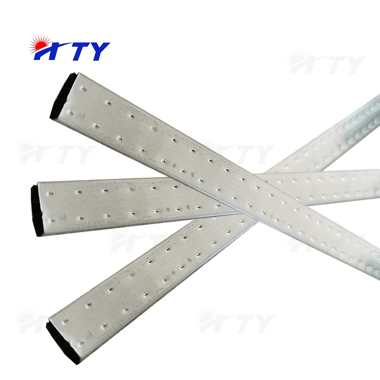 various specifications hollow aluminum bars with different wall thicknesses