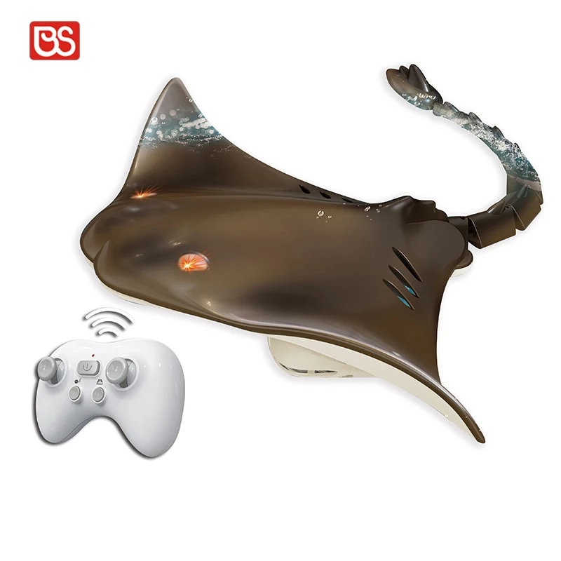 BS Remote Control Manta Ray Toys Air Swimming RC Animal Bath Tub Pool Electric Toys For Kids Funny RC Manta Ray Toy