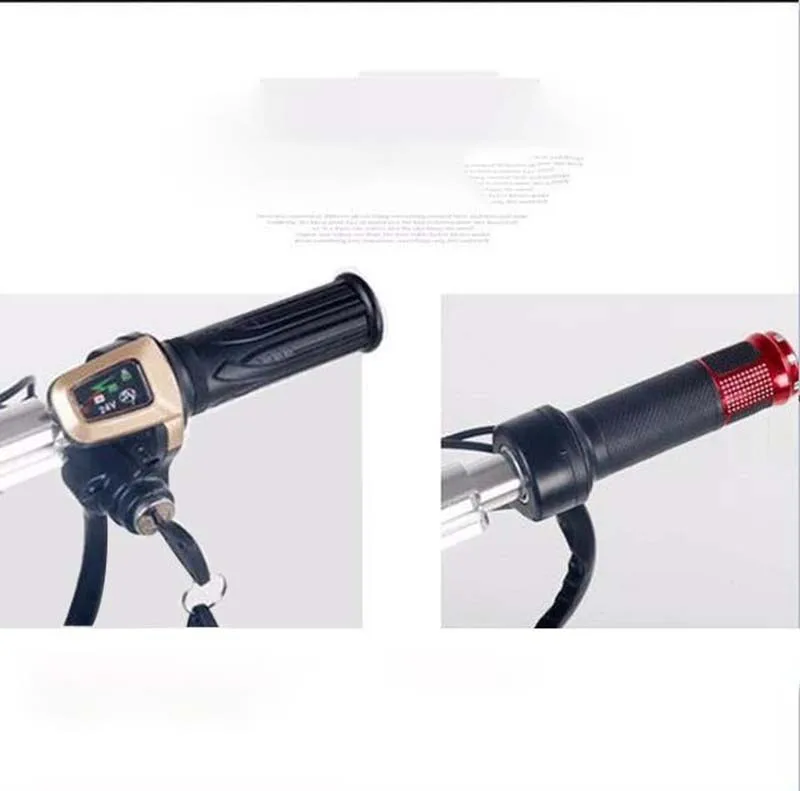 New design throttle lever infinitely variable e bike 24V 350W rear drum brake 8 inch runflat electric folding bike for adults