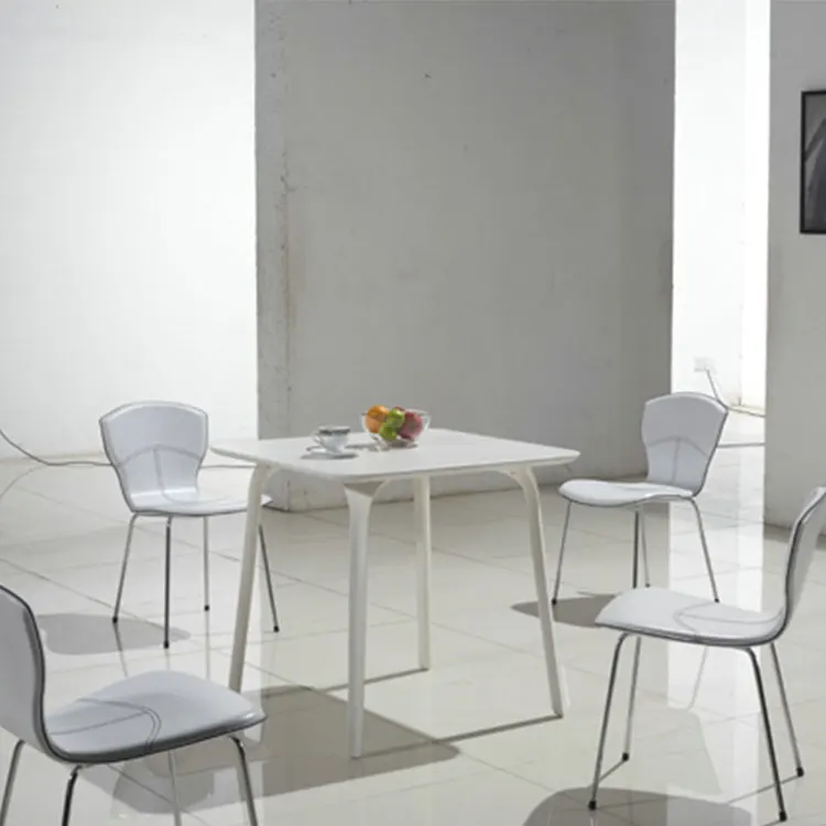 
Sonken wholesale ABS plastic minimalism office furniture lounge cafe table cafe restaurant square tables 
