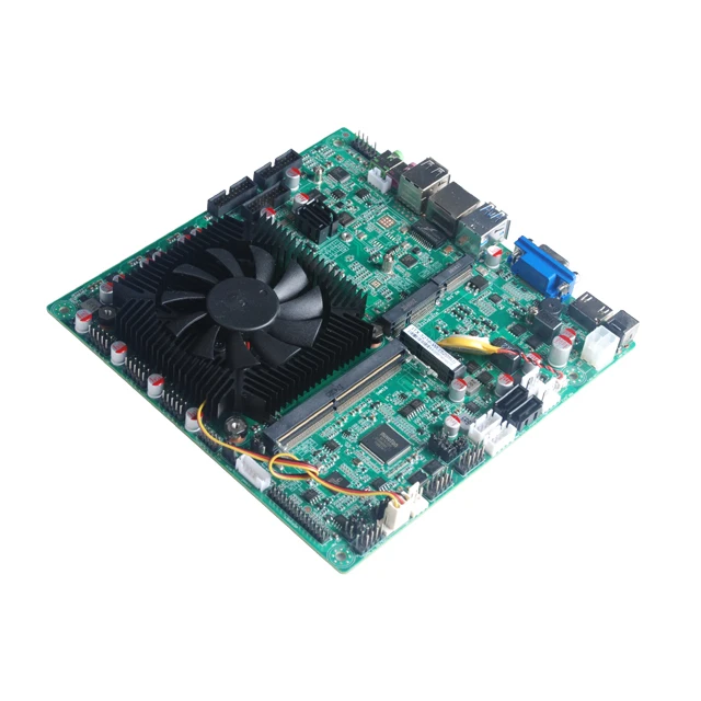 10th comet lake  5205u mini itx motherboard with 2 intel LAN 4 SATA  16 usb connectors