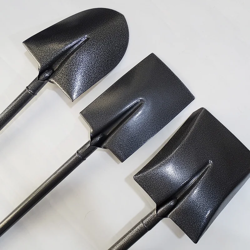 Factory Manufacturer 50 manganese steel shovel Agriculture digging gardening  shovel hardware tools