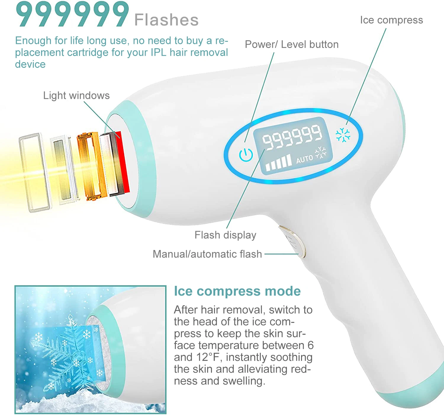 Women Hair Removal Trimmer Electric Lady Shaver Razor Bikini Trimmer Epilator