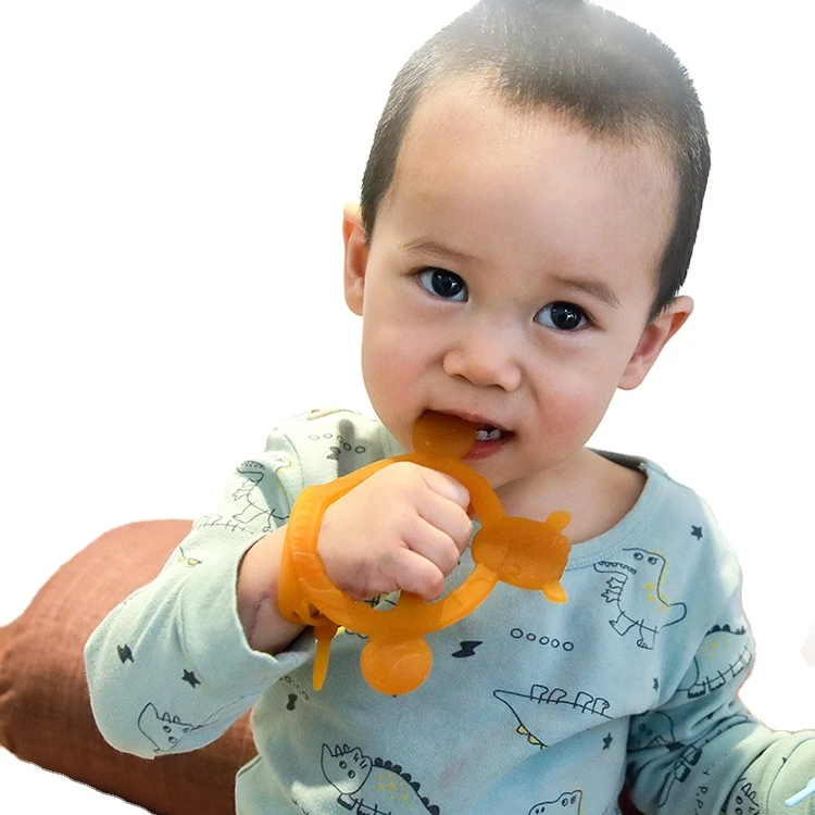 Оптовые Заказные OEM Детские Прорезыватели для зубов здоровые Силиконовые Детские Прорезыватели