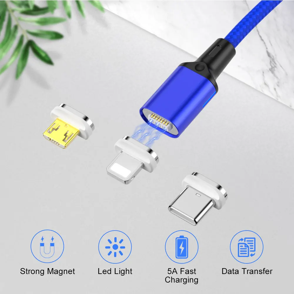 
IPSKY Custom logo data cable strong magnetic with N52 data and charging cable 