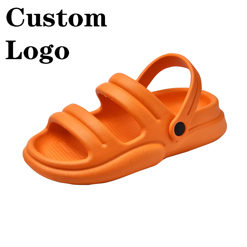 Moyo  Custom Eva Sandals Multi Color Flat Women Slipper Clear Slip On Sandals For Women