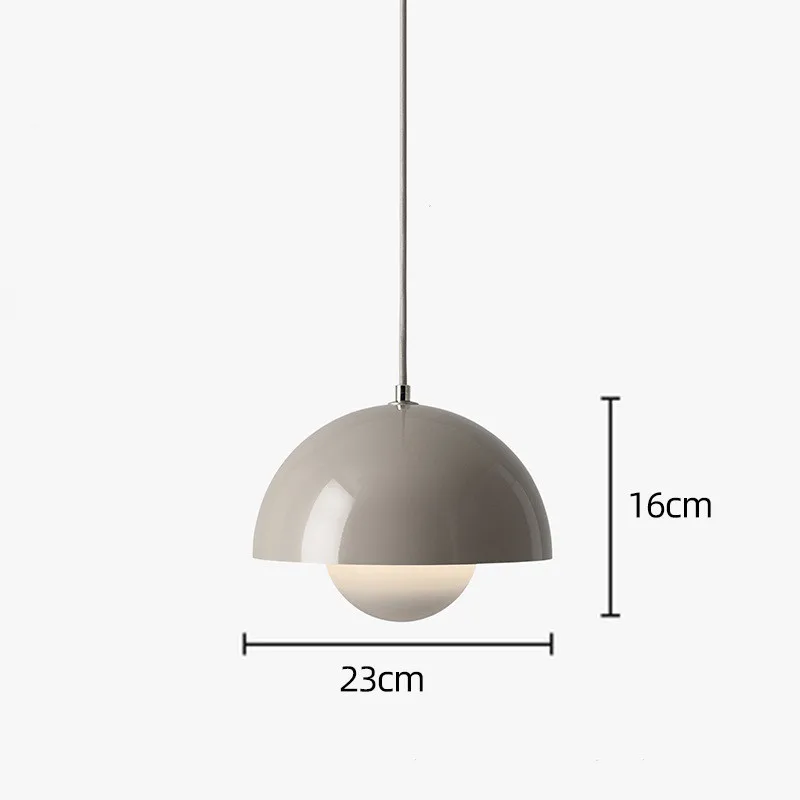 Danish Designer Bedside Chandelier Nordic Modern Simple Creative Single Head Dining Room Book Room Bedroom Bud Wall Lamps