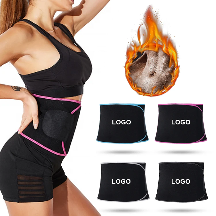 Neoprene Sweat Slim band Sweat Waist Belt Back Support Waist Bands Trimmer Sweat Belt Slimming