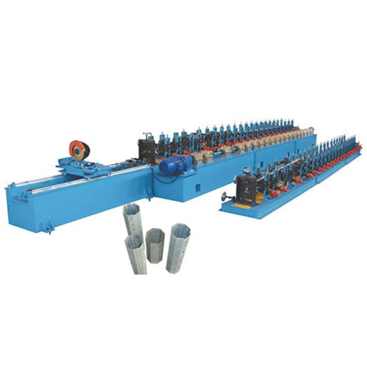 New Cassette Type 40mm 60mm 70mm Shaft Rolling Shutter Octagonal Pipe Tube Roll Forming Machine with