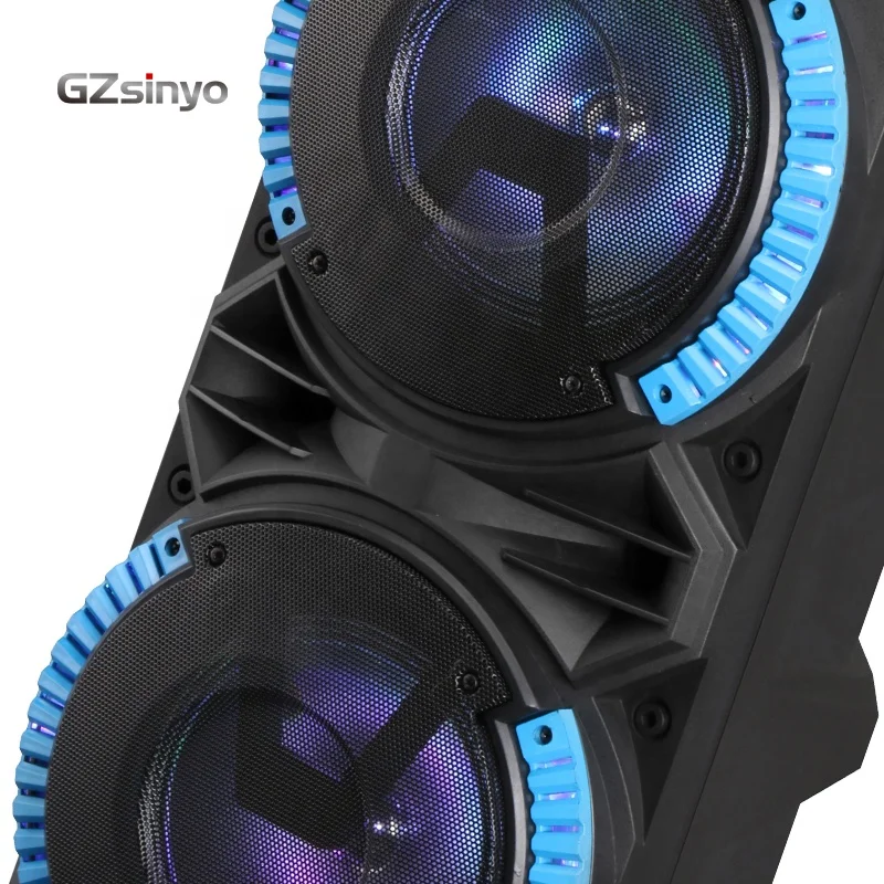 Hot Sale Outdoor Speaker Wireless Portable Blue tooth With Microphone Trolley Blue tooth Speaker