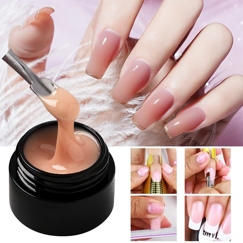 Wholesale UV Nails Polish Nails Builder Extension Free Samples Private Label hard strong poly gel