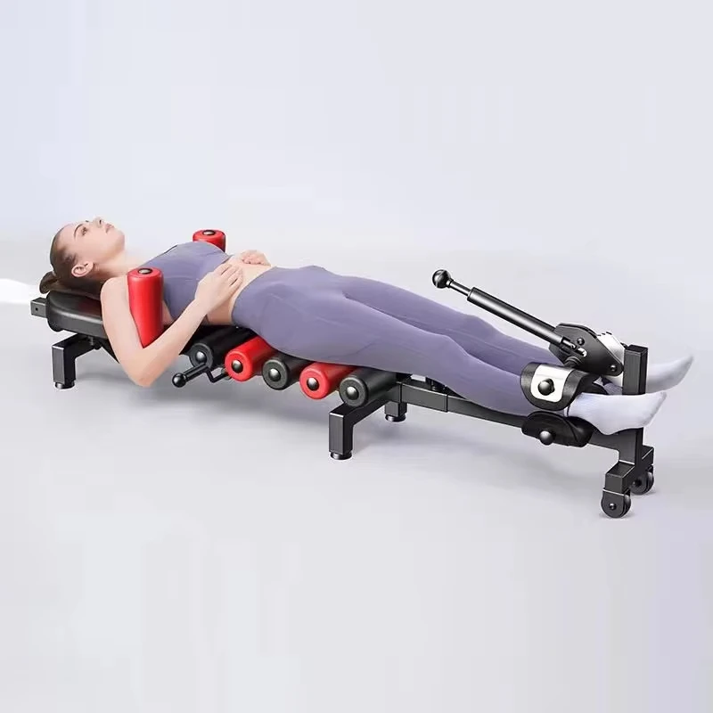 Stretching Equipment Neck Body Stretcher Spine Extendable Stretcher Home Cervical Extensions Stretcher Lumbar Pulling Bed