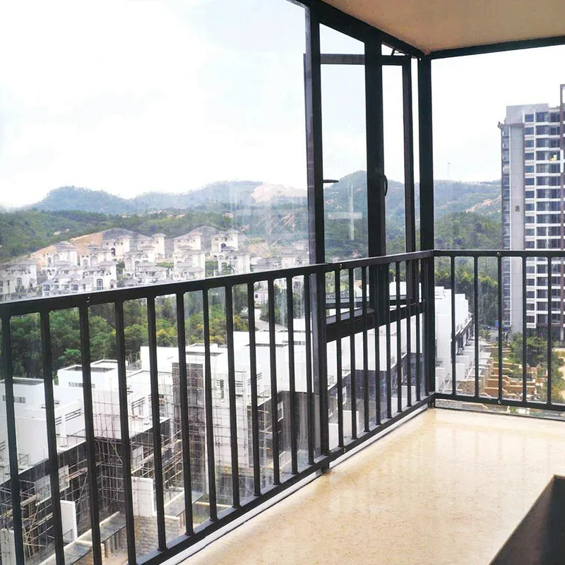 China Manufacturer Galvanized Metal Powder coated Garden Fence Zinc Steel Fence Panels Outdoor garden corten steel