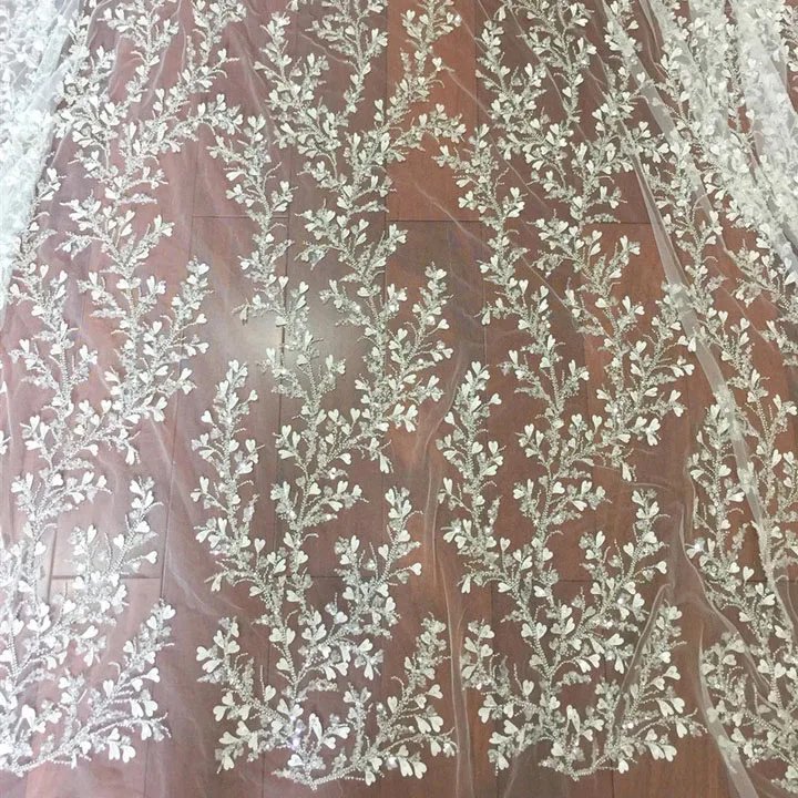 HC-4716 Hechun Trustworthy lace sequence fabric wholesale