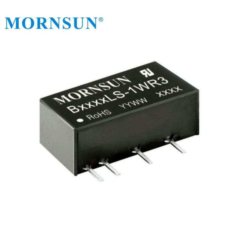 Fixed Input 1W DC-DC Converter 9V 1W B1509LS-1WR3 Mornsun 15V to 9V 1W DC Converter