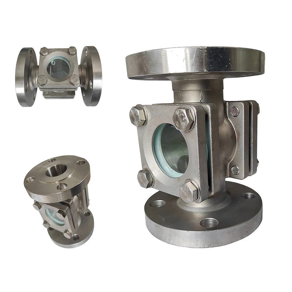 factory hot sale  DOUBLE WINDOW CS Sight Flow Indicators for Liquids