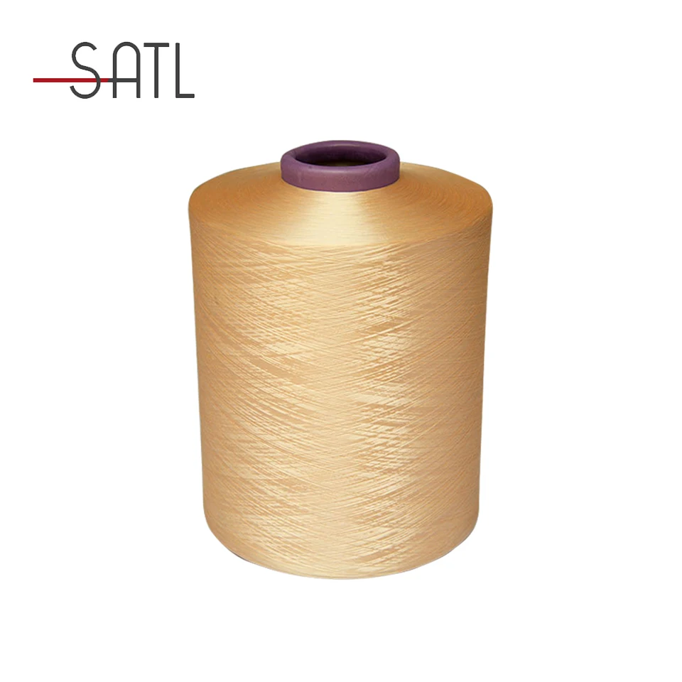 Factory Wholesale 75D/36F 100% Polyester DTY Eco-friendly Recycle Fiber Knitting Yarn For Ribbons