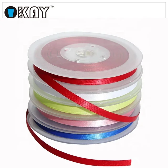 10mm Wide Double Face Satin Ribbon Manufacturers