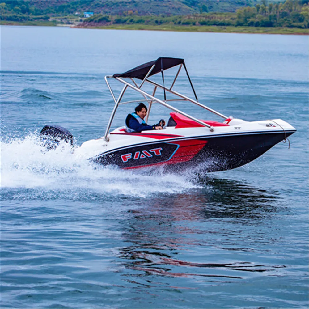 Quality yachts 4 seater 6 seater 8 seater Luxury Aluminum Fishing Boat Motor Boat