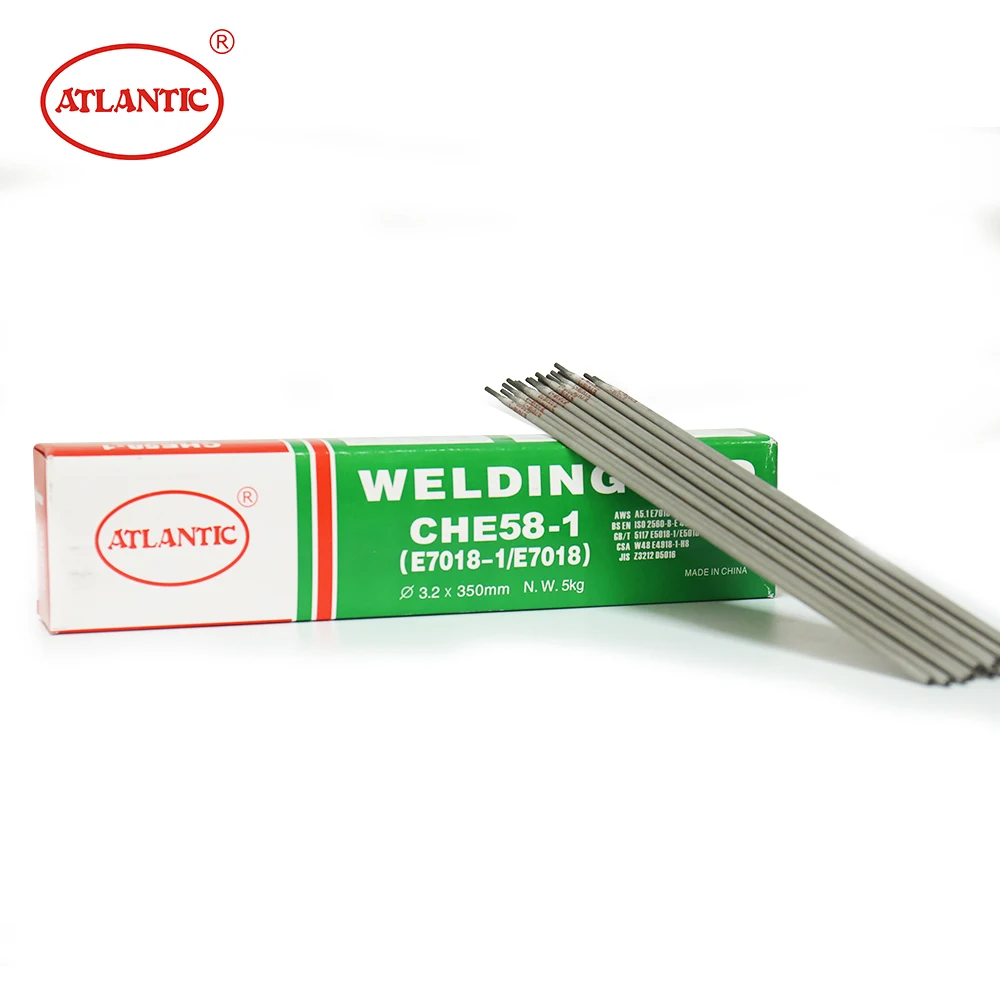 Atlantic Welding Electrode E7018 Welding Rod Varilla De Soldadura E7018 With BN DNV CE NK Certificate