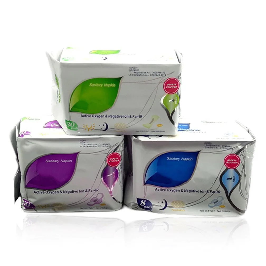 FREE SAMPLE Organic Cotton Sanitary Napkins Vaginal Tampons Kill Bacteria Menstrual Period Relief Panties Monthly Gaskets