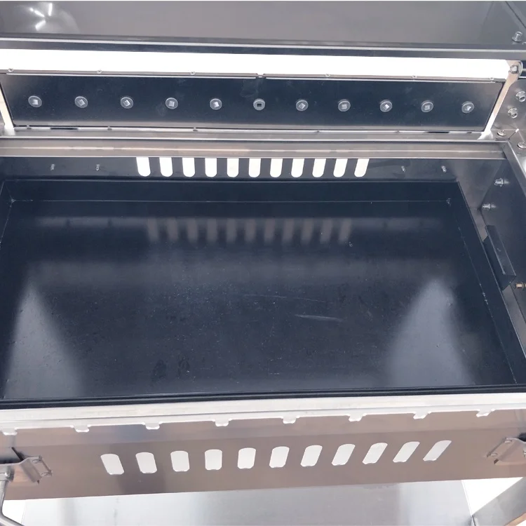 Brazilian Greek Stainless Steel Cypriot Rotisserie BBQ Grill Barbecue Machine