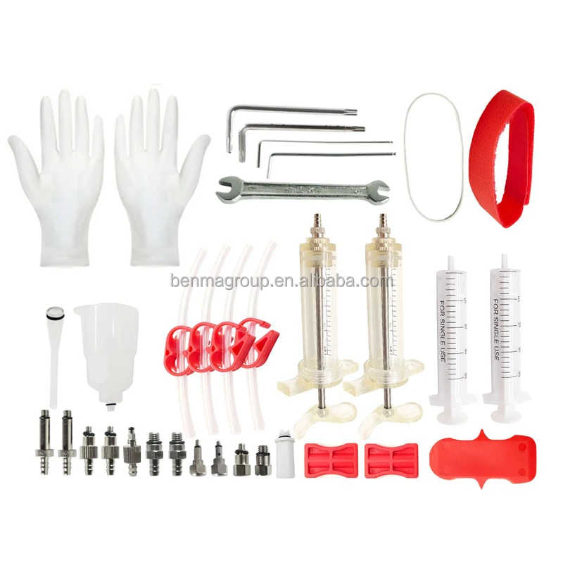 Benma customized universal bicycle bike MTB hydraulic disc brake oil bleed kit tools bleeding kits kit de purga de frenos