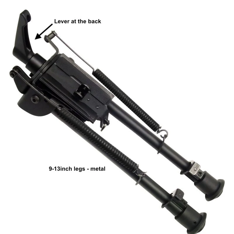 High quality tactical tripod 9-13 inches  head can swing left and right tripod with mount