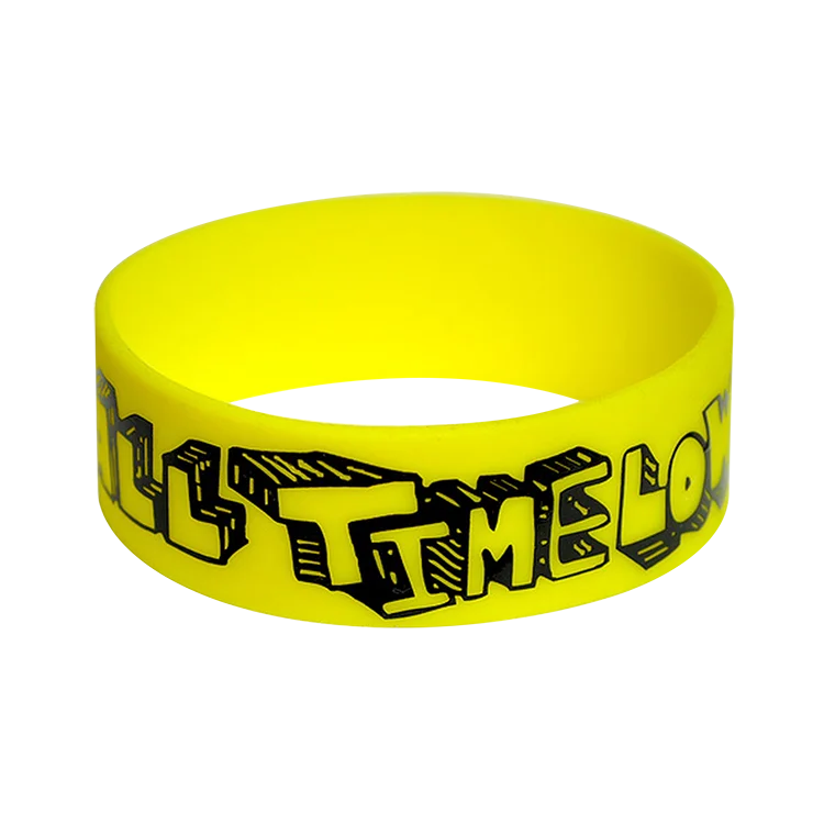 Cheap Promotional Custom Logo Design en Thin Rubber Silicone Bracelet Material Wrist Bands Customised Silicone Wristband