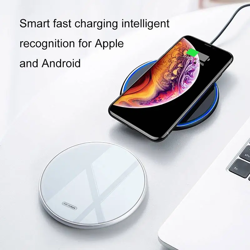 10W wireless charger for iPhone 11 Xs Max X XR 8 Plus 30W fast charging pad for Ulefone Doogee Samsung Note 9 Note 8 S10 Plus