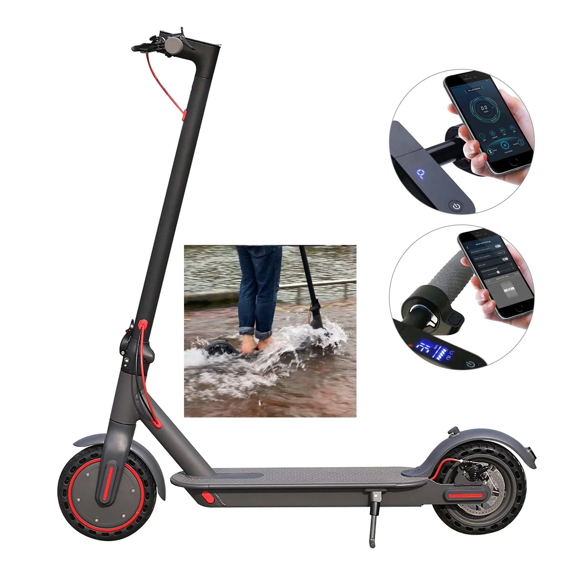 
EU/USA warehouse !!! 2 wheel 8.5inch aovo pro M365 How much are electric scooters 350w  (62504918752)