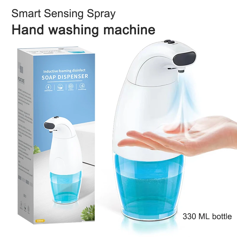 bathroom set sensor foam touchless auto with visible bottle foaming hand liquid dispensers automatic soap dispenser