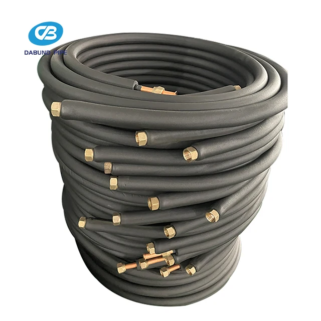 1/4+1/2 Mini-Split Ac Units Copper&Aluminum Insulated Connecting Copper Tube