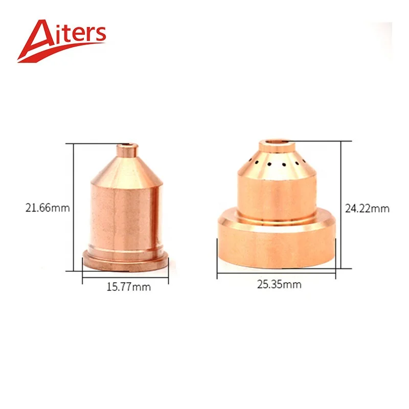 Plasma Cutting Torch Consumables 220051 Swirl Ring Nozzle and Electrode Use for Powermax1650 220206 Retaining Cap 220048