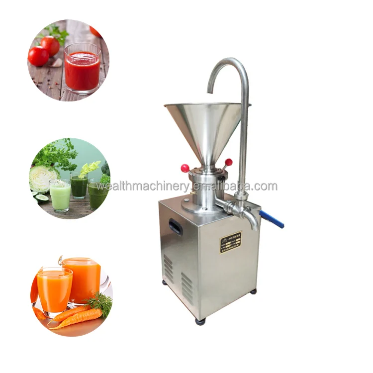 commercial almond soy coconut milk processing machine Spices grinding colloid mill vegetable grinder tiger nut milk machine