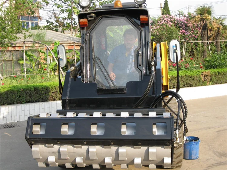XCMG Official Skid Steer Attachment Vibrating Roller Compactor Vibratory Roller