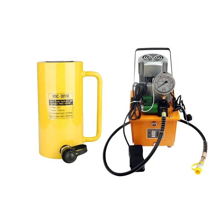 
RR-10400 hydraulic jacks double acting long stroke hydraulic jack hydraulic short ram jack for lifting cylinder 