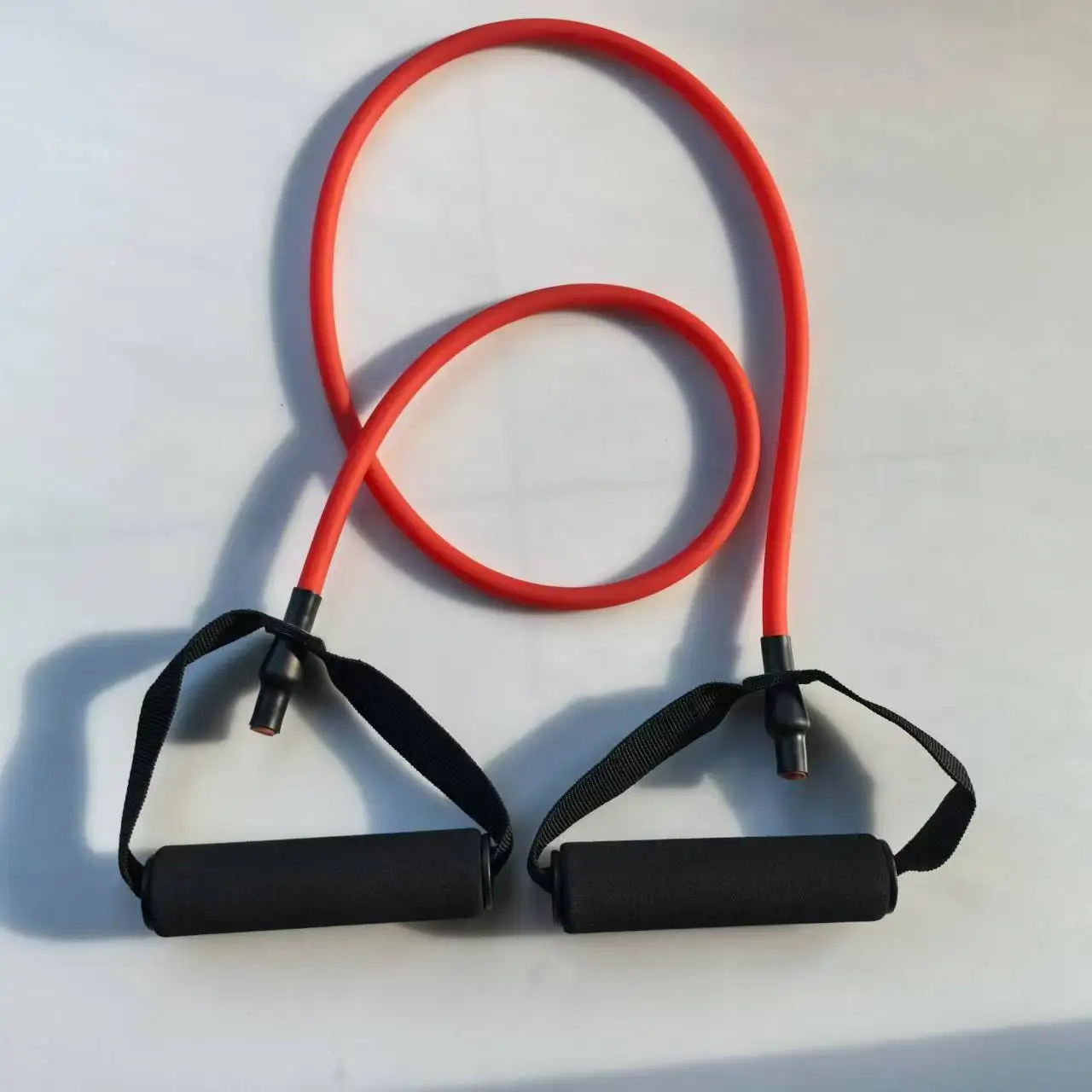 100% Natural Latex Exercise Resistance Tube Elastic Fitness Stretch Yoga Pull Rope Single Tube Resistance Bands