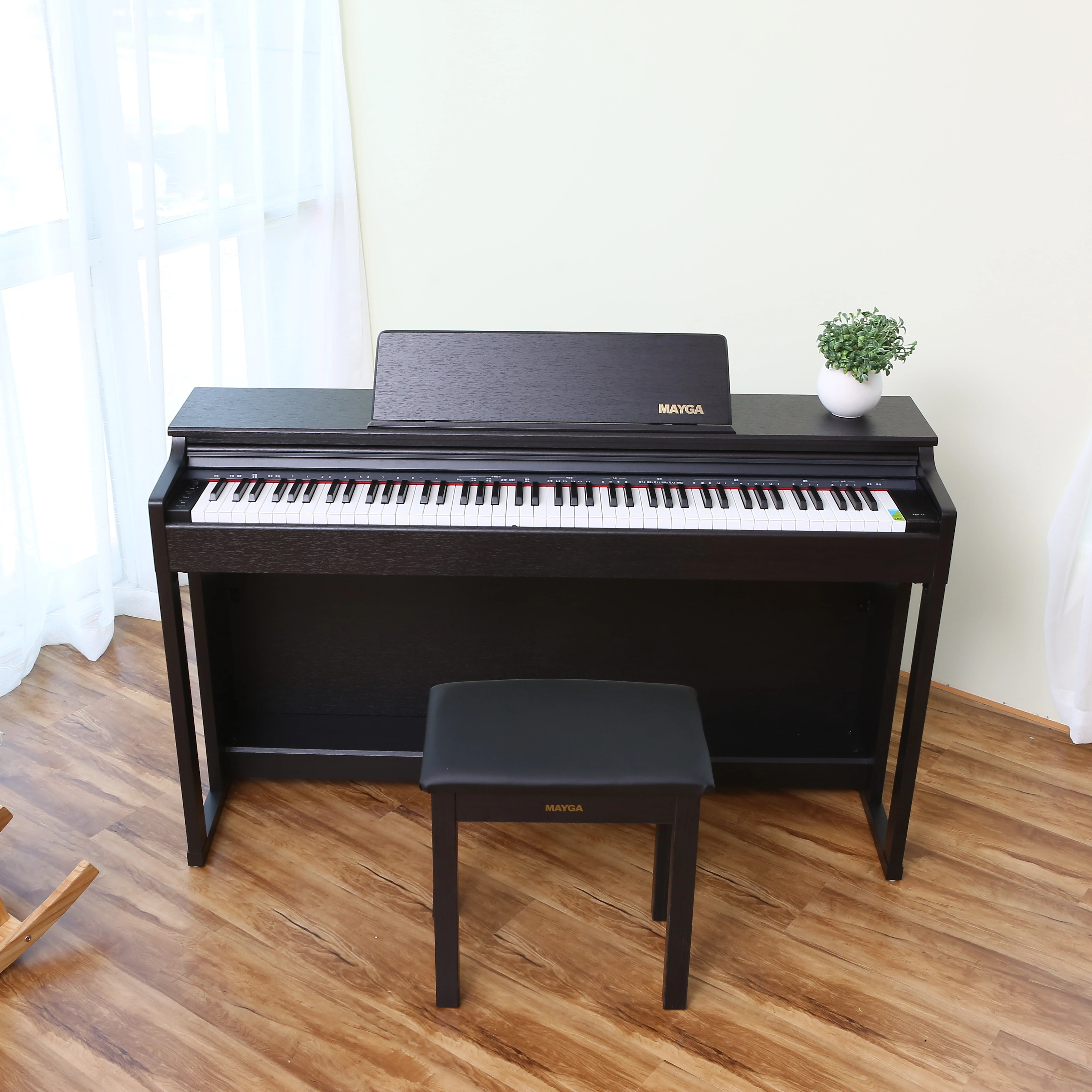 
The new Upright Grade digital piano with MIDI input/output 