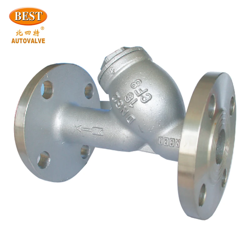 Valve manufacturer YG41 Brass Carbon Steel Stainless Steel Flange Y Strainer