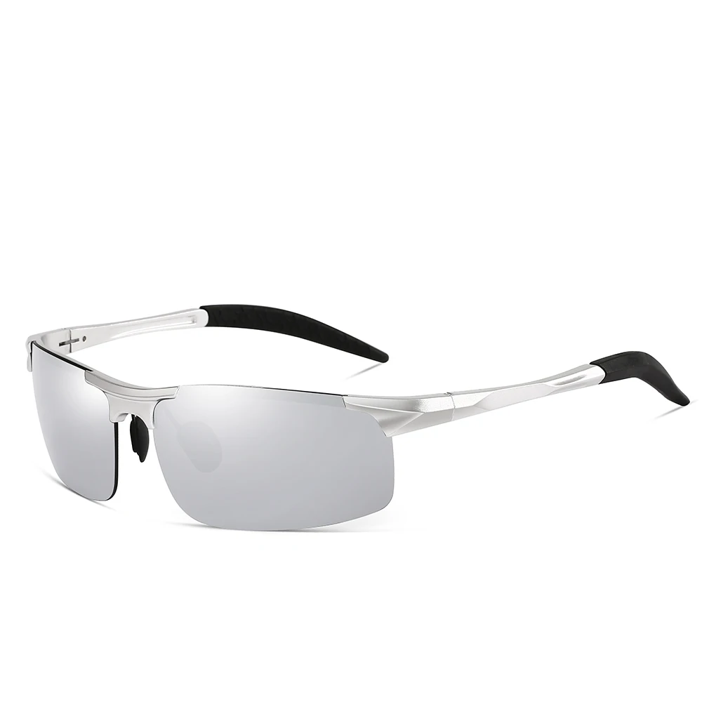 Aluminum Magnesium Cycling Sports Polarized Sunglasses Night Vision Sunglasses for Men Women