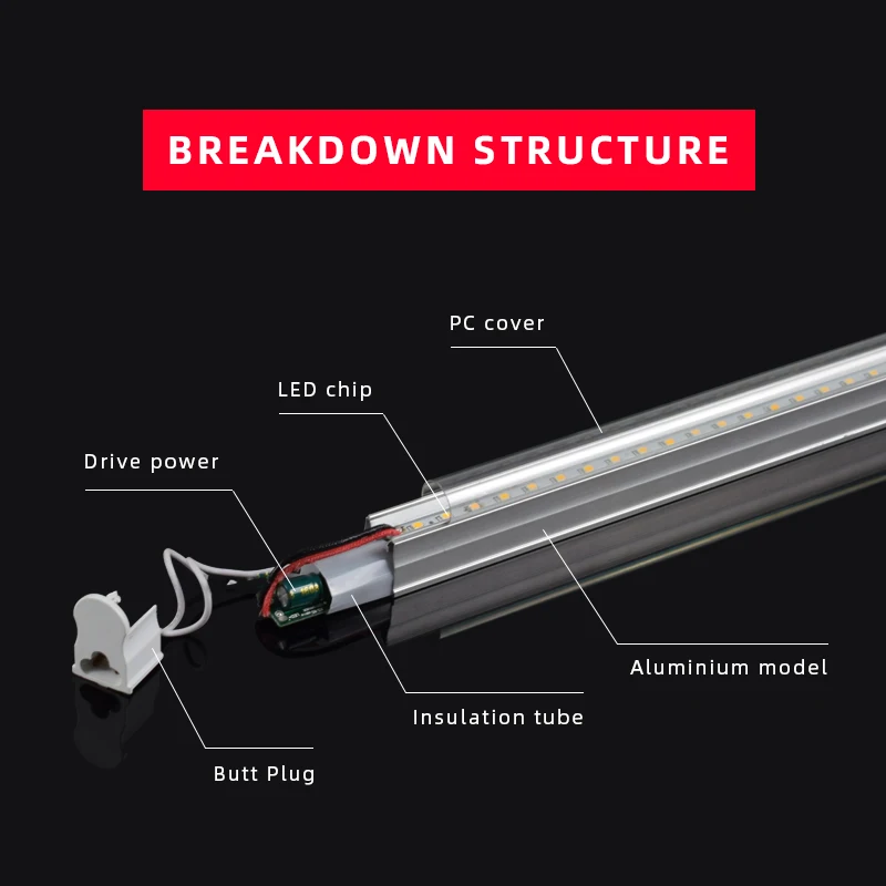 Wholesale future white T5 grow light fixture full spectrum 600 led grow strip lamp  indoor plants 3500k