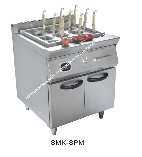 220V 200W automatic paste cooker equipped with timer and screen for commercial kitchen