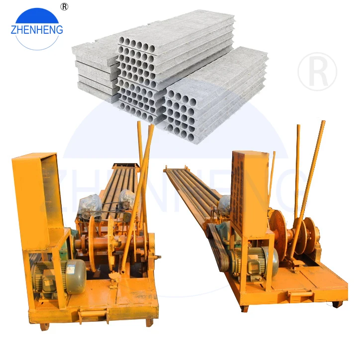 New type of cement prefabricated sheet wall panel floor hollow plate extrusion molding machine