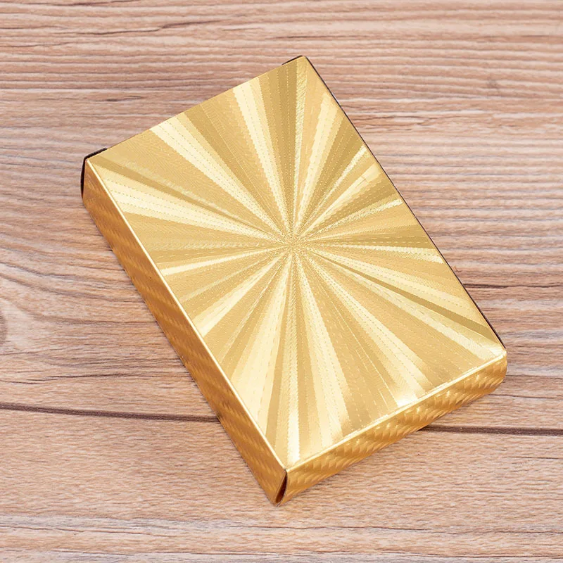 Customizable Gold Guandan Card Game Table Playing Cards Waterproof Gold Foil Paper Material Premium Quality