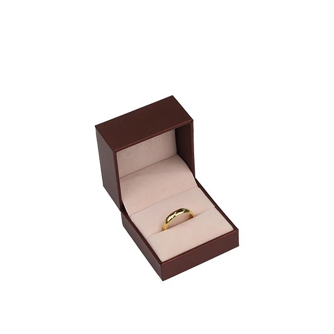 Shenzhen Bulk Jewelry Show Square Packaging Brown Gift Earring Holder Box Sparkle Organizer Flip Window Jewellery Display Set