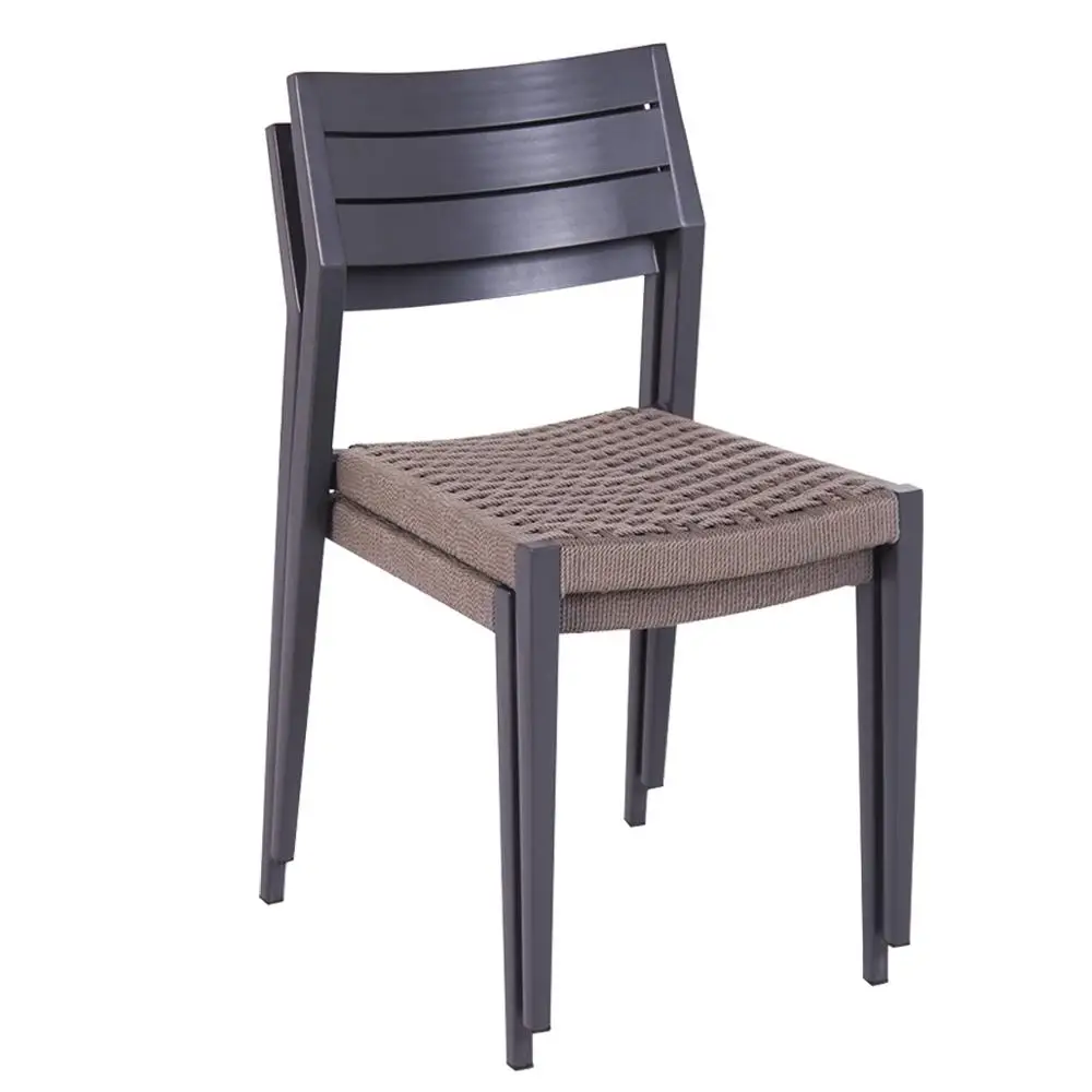 High End commercial outdoor patio dining table and chair sets for hotel restaurant garden
